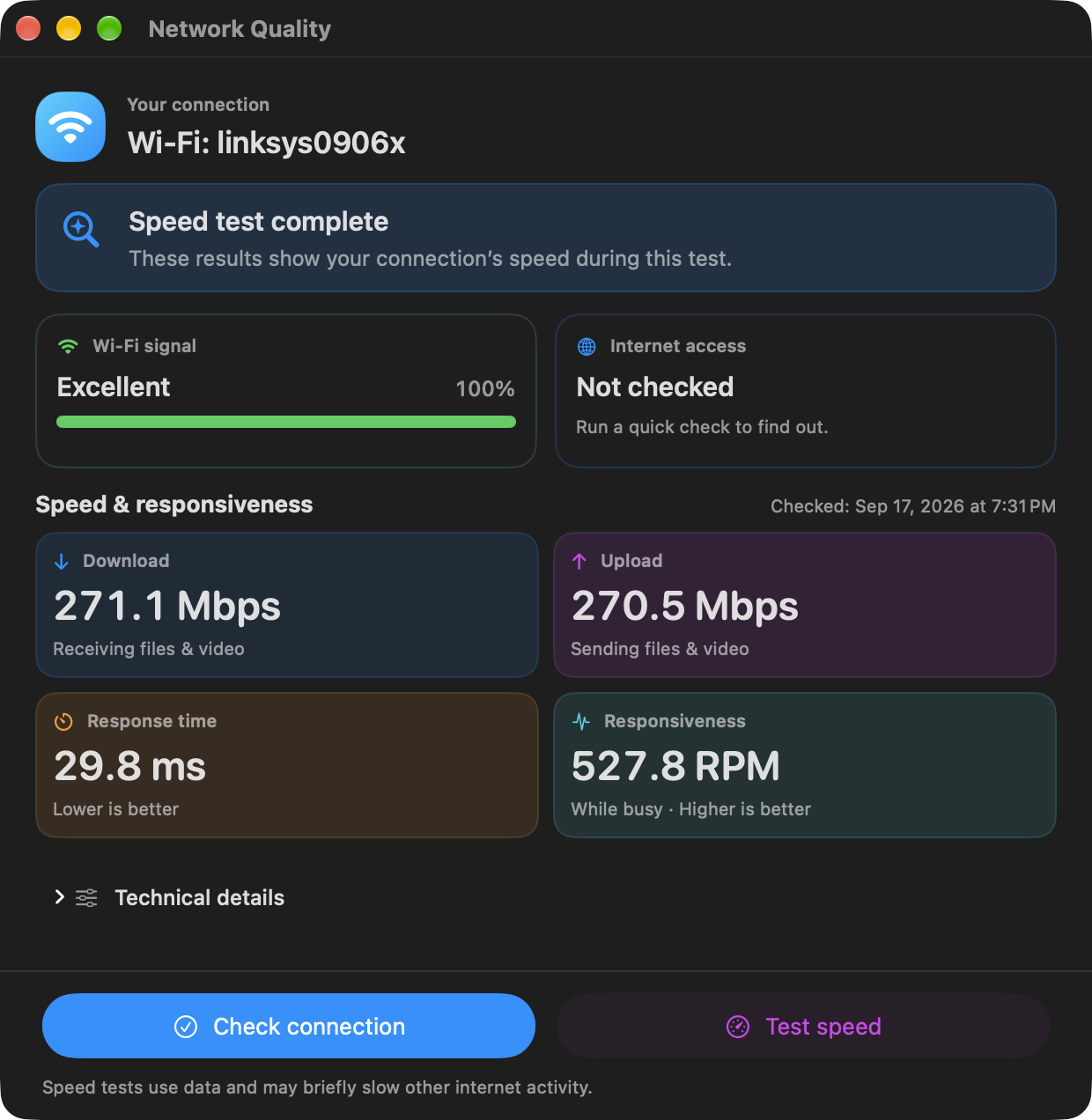 Network Quality